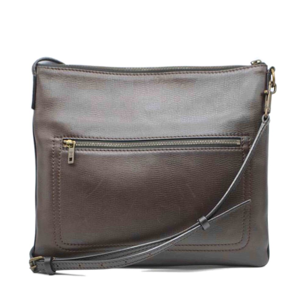 Louis Vuitton Sac Plat Utah Cafe Tote Bag Leather Brown